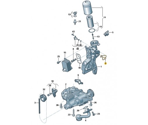 Uszczelka (nr katalogowy: 06N115441)