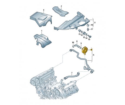 ZAWÓR (nr katalogowy: 077103245B)