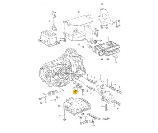 Czujnik prędkosci jazdy (nr katalogowy: 095927321C)