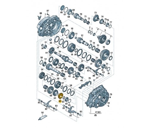 Kolo zebate stale (nr katalogowy: 0A5311165T)