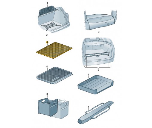 Mata bagażnika ID.7 (nr katalogowy: 14B061160)