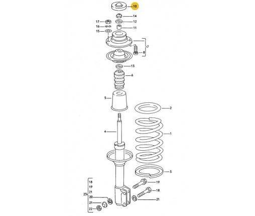 Nakladka czerń satynowa (nr katalogowy: 17141235901C)
