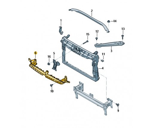 Prowadnica (nr katalogowy: 17A805705D)