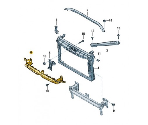 Prowadnica (nr katalogowy: 17A805705E)