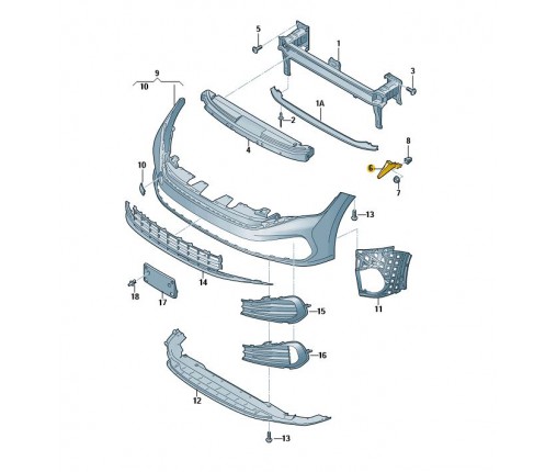 Prowadnica (nr katalogowy: 17A807183A)