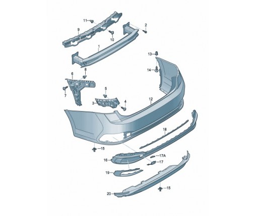 Prowadnica (nr katalogowy: 17A807375A)