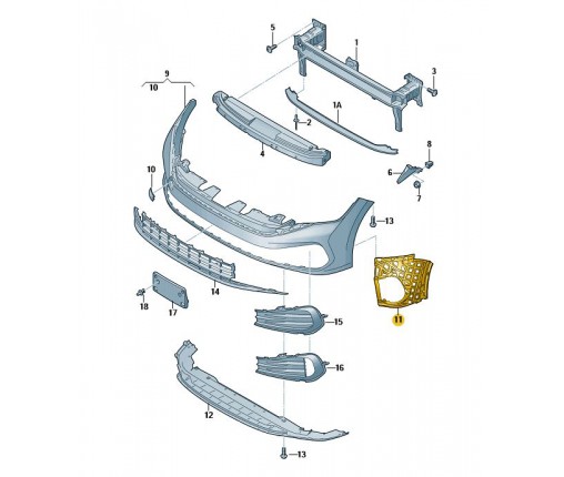 Podporka (nr katalogowy: 17A807724C)