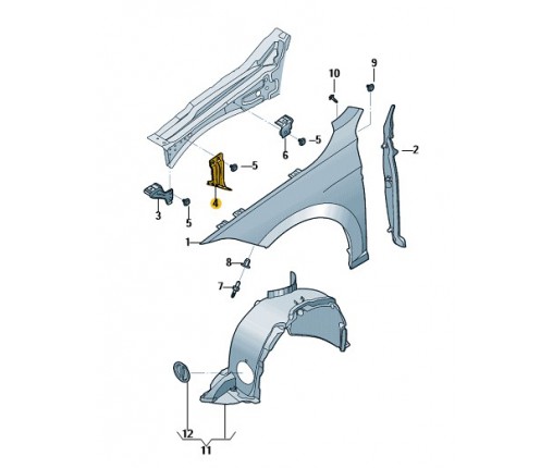 Podpora (nr katalogowy: 17A821135)