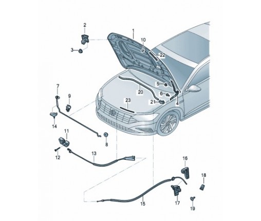 zawias klapy (nr katalogowy: 17A823301)