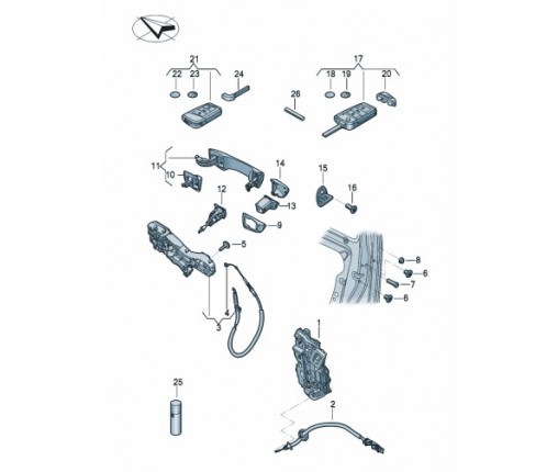 Nakladka gruntowany (nr katalogowy: 17A837879AGRU)