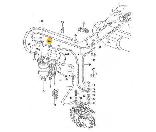 Zawór (nr katalogowy: 191127247A)