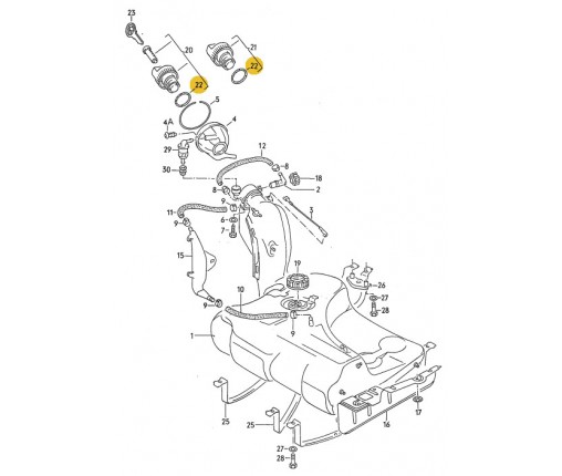 Pierścień uszczelniający (nr katalogowy: 191201557)