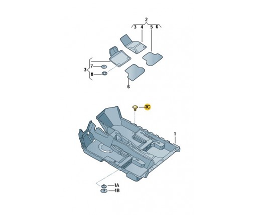 Zaślepka, czerń satynowa (nr katalogowy: 1918671999B9)