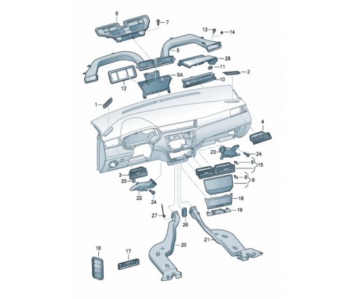 Zaślepka, czerń satynowa (nr katalogowy: 1918853979B9)