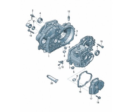 Czujnik prędkości (nr katalogowy: 191919149E)