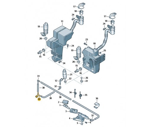 Rozdzielnik (nr katalogowy: 1T0955975)