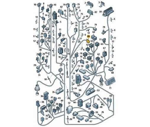 Oprawka wtyczki ze stykami płaskimi i za (nr katalogowy: 1T0972703)