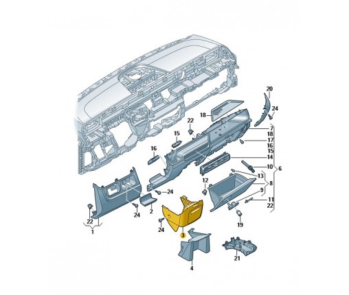 Osłona tunelu Soul (czerń) (nr katalogowy: 1T3858365F4PK)
