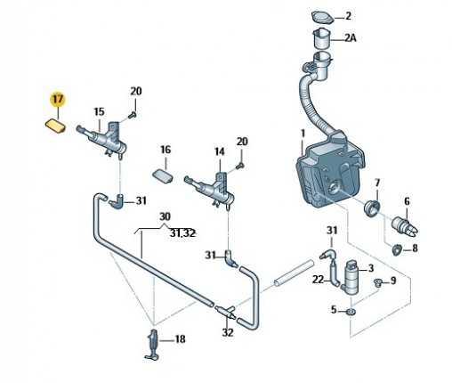 Nakładka (nr katalogowy: 1Z0955110)