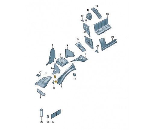 UCHWYT (nr katalogowy: 2N0804594A)
