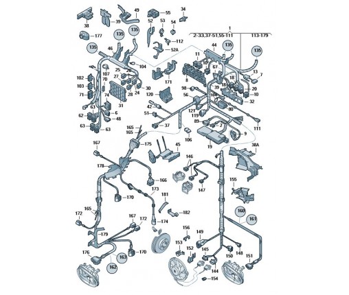Adapter bezpieczników (nr katalogowy: 4B0937530)