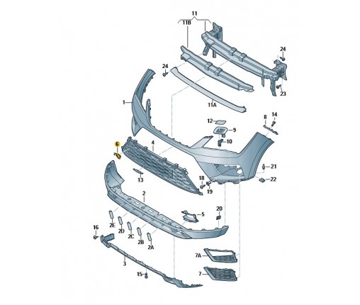 Nakładka czerń satynowa (nr katalogowy: 5758072419B9)