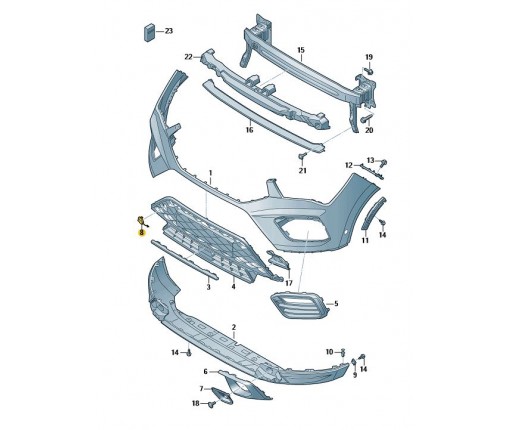Nakładka czerń satynowa (nr katalogowy: 575807241D9B9)