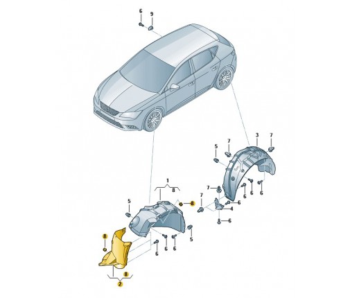 NADKOLE LPM (nr katalogowy: 5F0854815M)