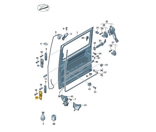 Płytka ochronna (nr katalogowy: 7E0843640B)