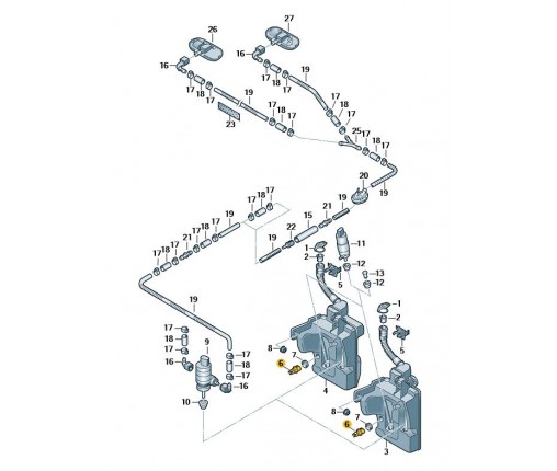 zaślepka (nr katalogowy: 8E0955465A)