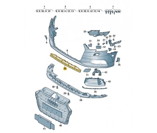 Siatka czerń satynowa (nr katalogowy: 8V5807647B9B9)
