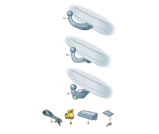 Reduktor gniazda haka holowniczego 13/7 (nr katalogowy: EAZ000001A)