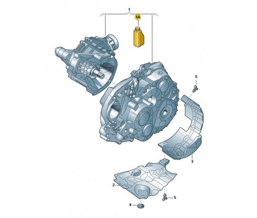 Olej przekładniowy 1l (nr katalogowy: G052527A2)