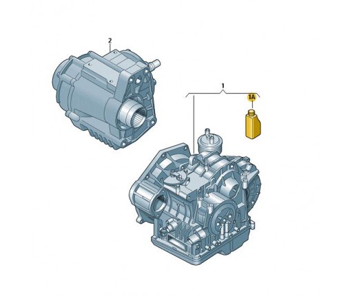 Olej przekł. ATF skrzyn. Multitronic 1l (nr katalogowy: G055025A2)