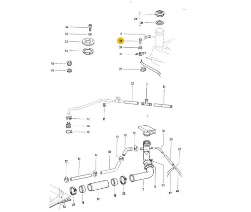 Śruba z łbem 6-kątnym (nr katalogowy: N01024016)