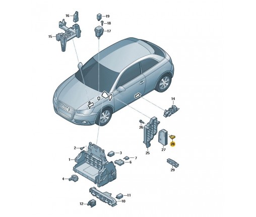 Bezpiecznik płaski 19/2x5 (nr katalogowy: N01713111)