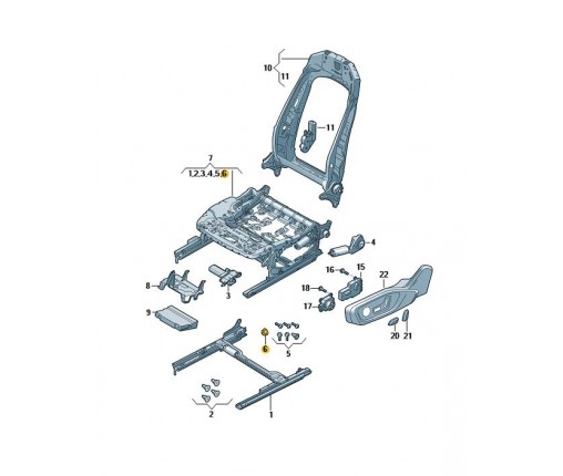 Nakrętka sześciok.samozabezp. (nr katalogowy: N02300311)