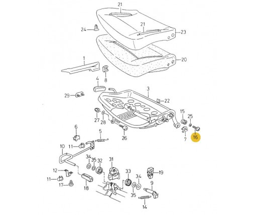 śruba z łbem soczewkowym torx (nr katalogowy: N10029206)