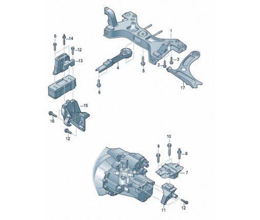 śruba sześciokątna kołnierzowa (nr katalogowy: N10528602)