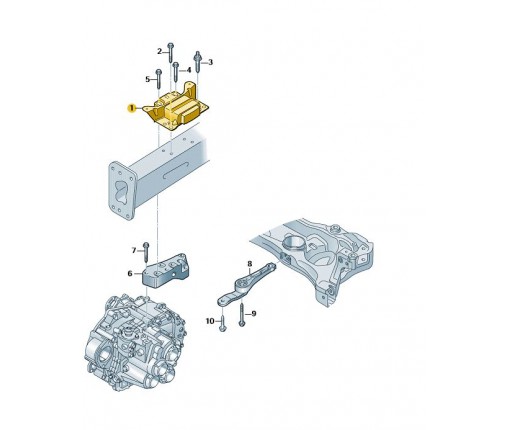 Śruba sześciokątna kołnierzowa (nr katalogowy: N10699701)