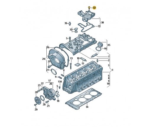 Wkręt z łbem imbusowym, samogwintujący (nr katalogowy: N10725401)
