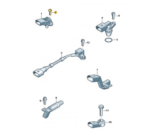 Śruba imbusowa z płaskim łbem (nr katalogowy: N10751201)