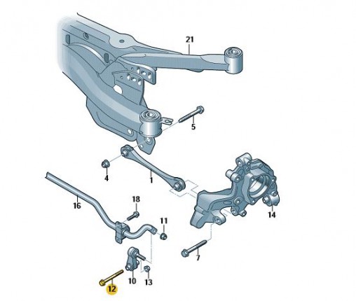 Sześciokątna śruba kołnierzowa (nr katalogowy: N10776501)
