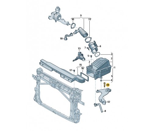 Śruba pasowana 'torx' (nr katalogowy: N10785701)