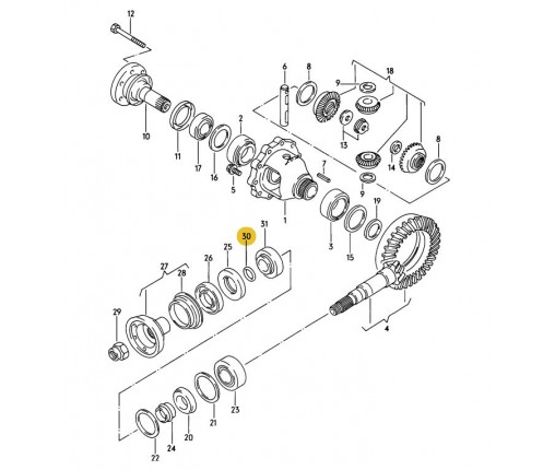 Pierścień uszczelniający (nr katalogowy: N90068201)