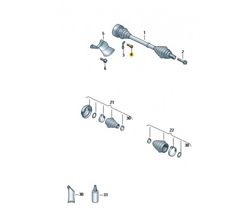 Śruba z gniazdem wielozębnym (nr katalogowy: N90097204)