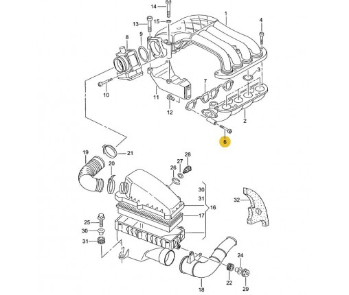 Śruba imbusowa (kombi) (nr katalogowy: N90144202)