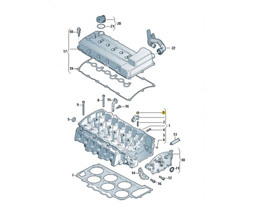 Nakrętka 6-kątna kołnierzowa (nr katalogowy: N90279006)