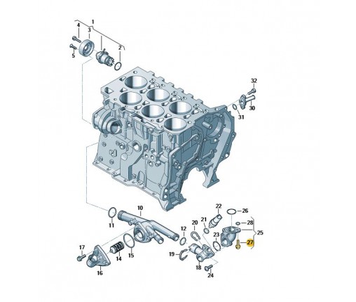 Śruba imbusowa (kombi) (nr katalogowy: N90292903)