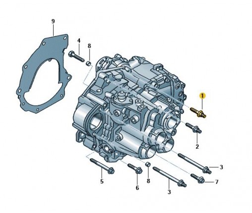 Śruba obustr.z łbem 6-kątnym (nr katalogowy: N90884602)